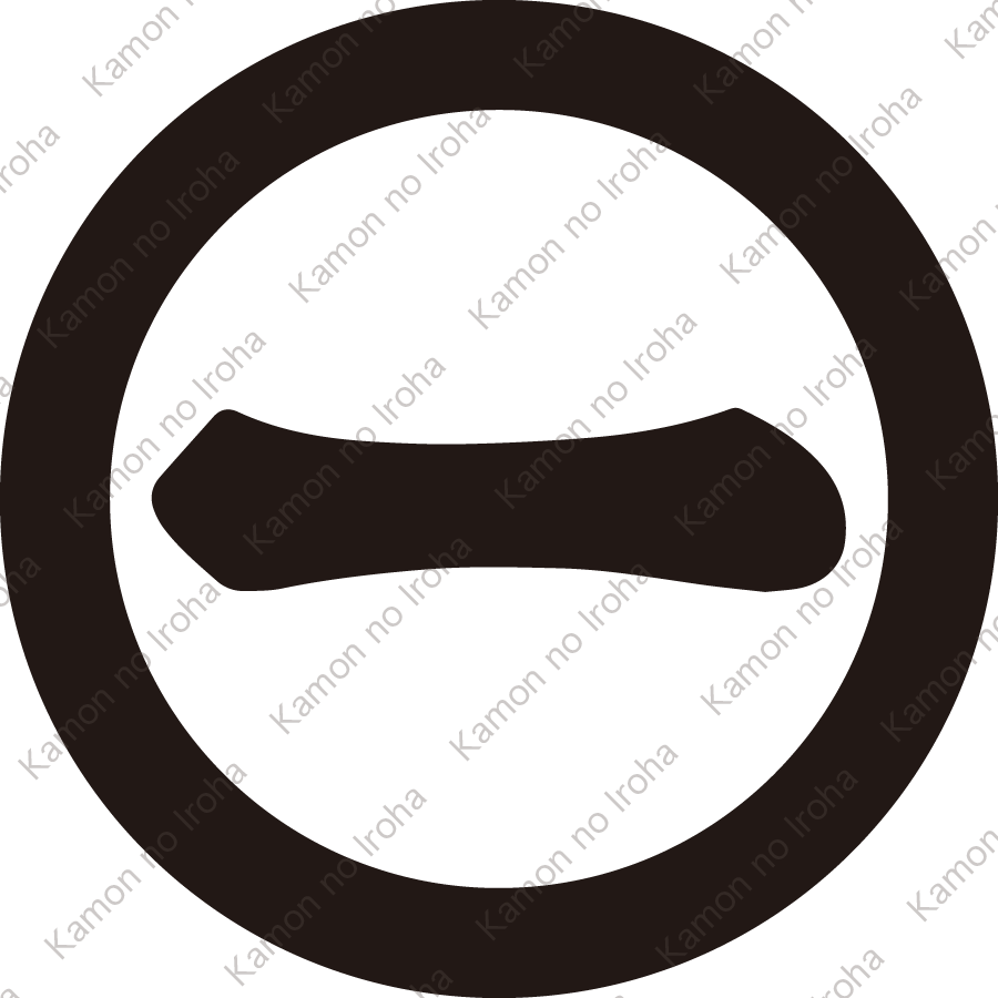丸に一文字紋