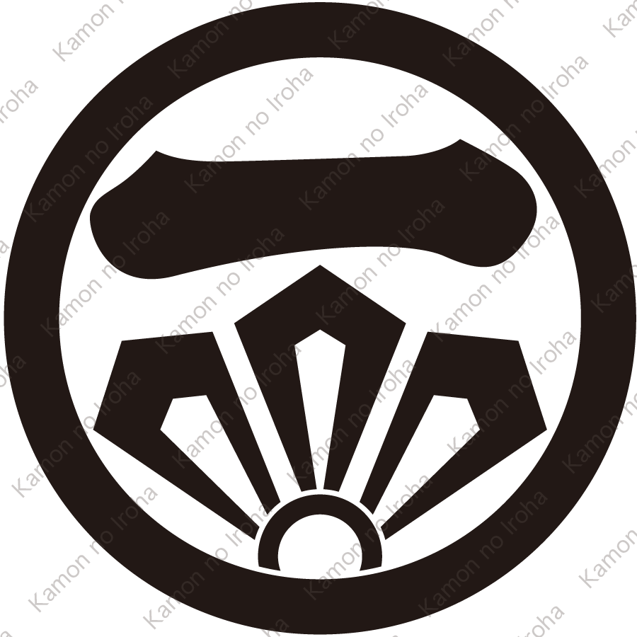 植村割り桔梗紋