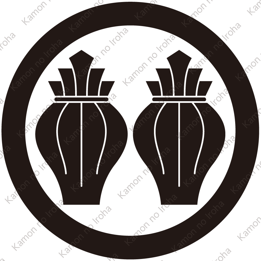 丸に神社瓶子紋