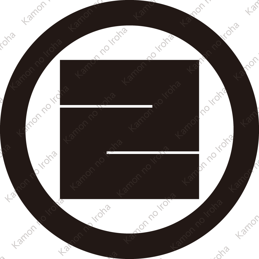 丸に角一文字紋