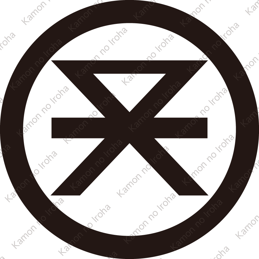 丸に変り澪標紋