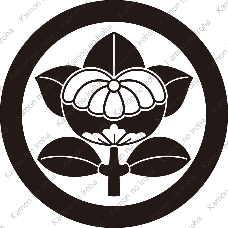 丸に菊座橘紋
