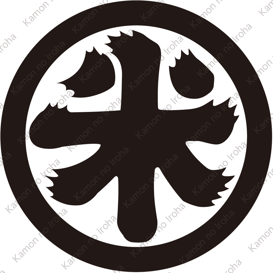 丸に米の字紋