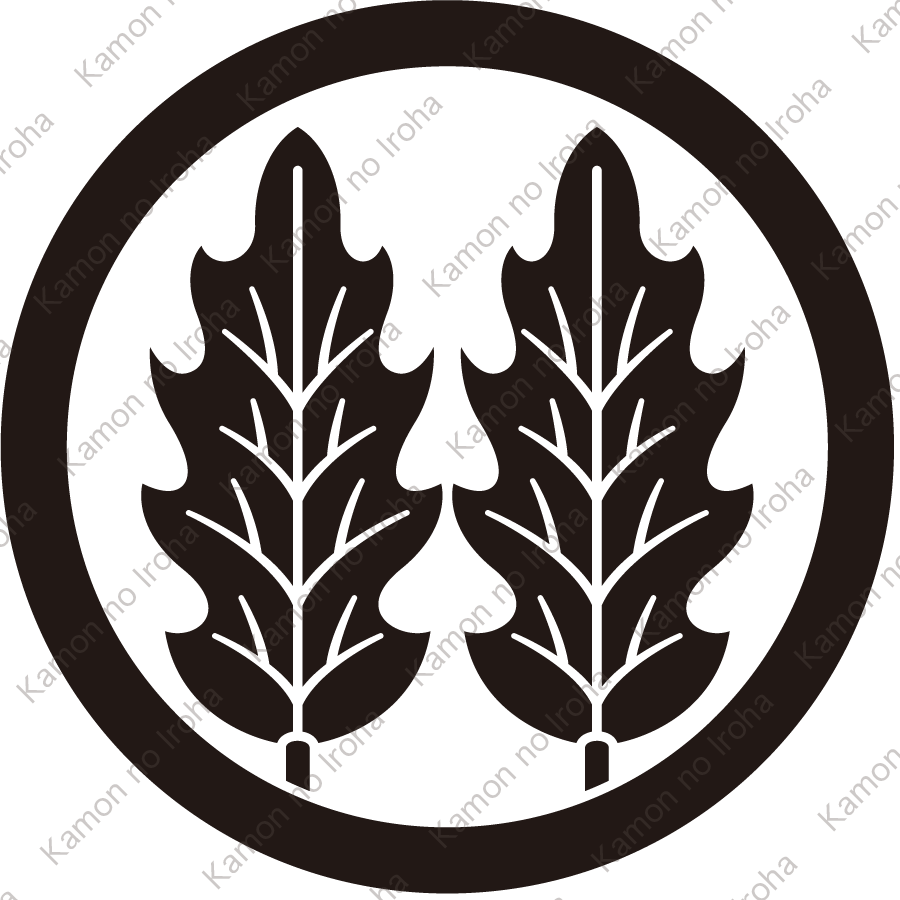 丸に並び柊紋