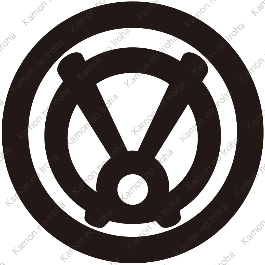 丸にぬの字兎紋