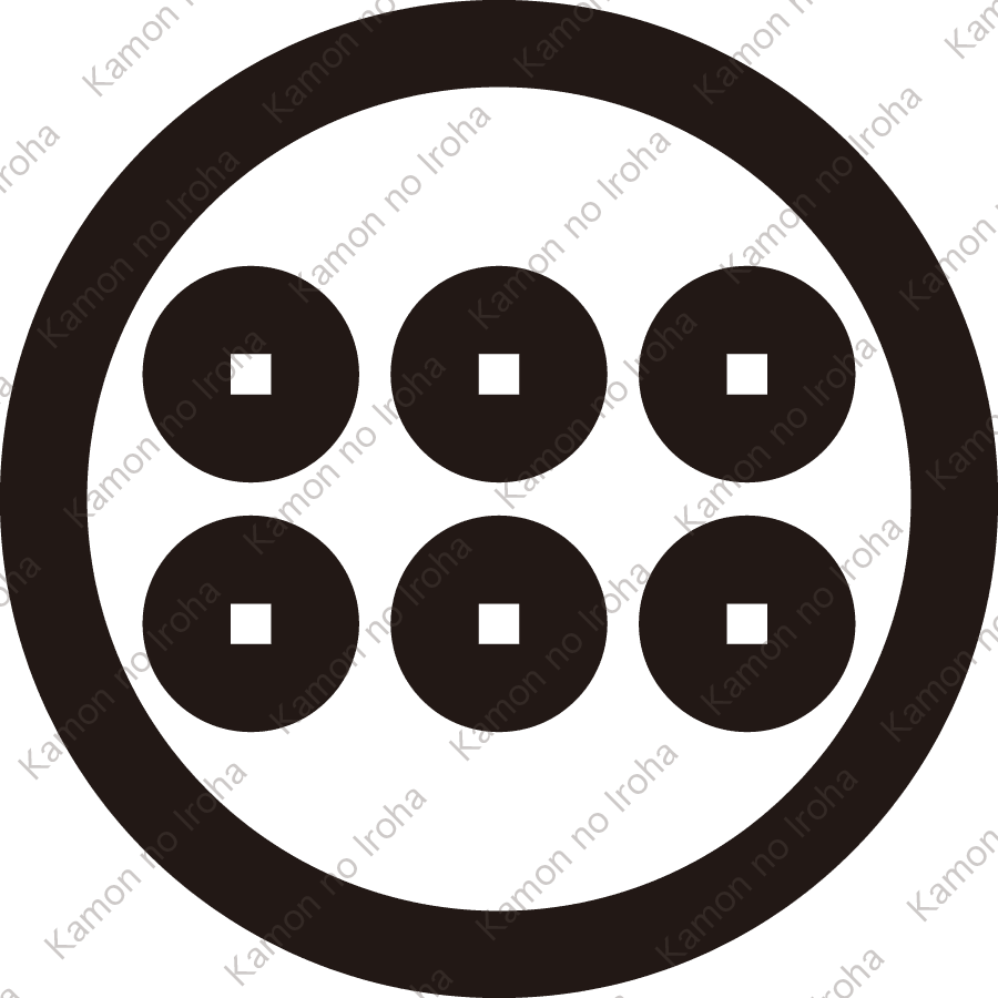 丸に六連銭紋
