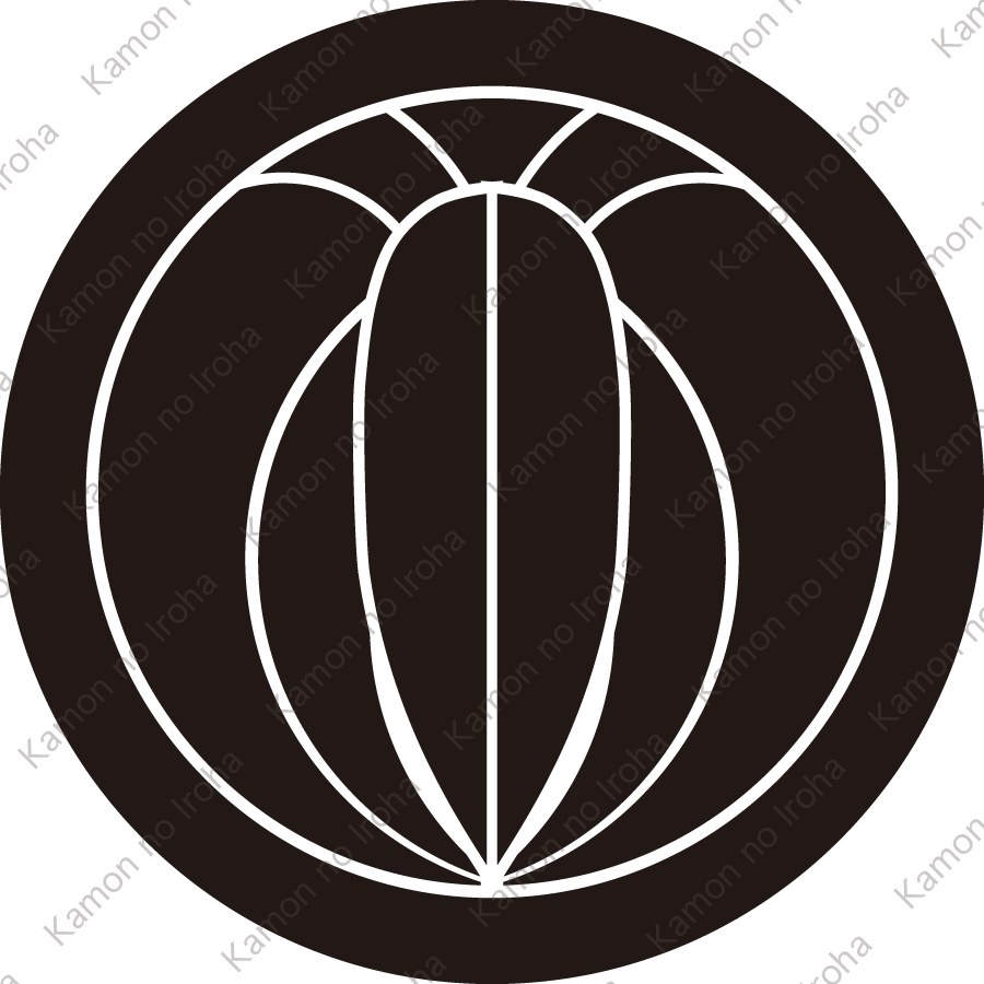 丸に三枚下り笹紋