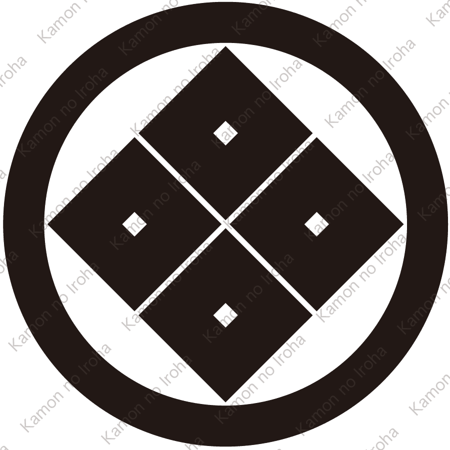 対馬対馬藩宗氏の替紋、旗本馬淵氏、旗本深尾氏、旗本永田氏、北部九州の守護大名少弐氏
