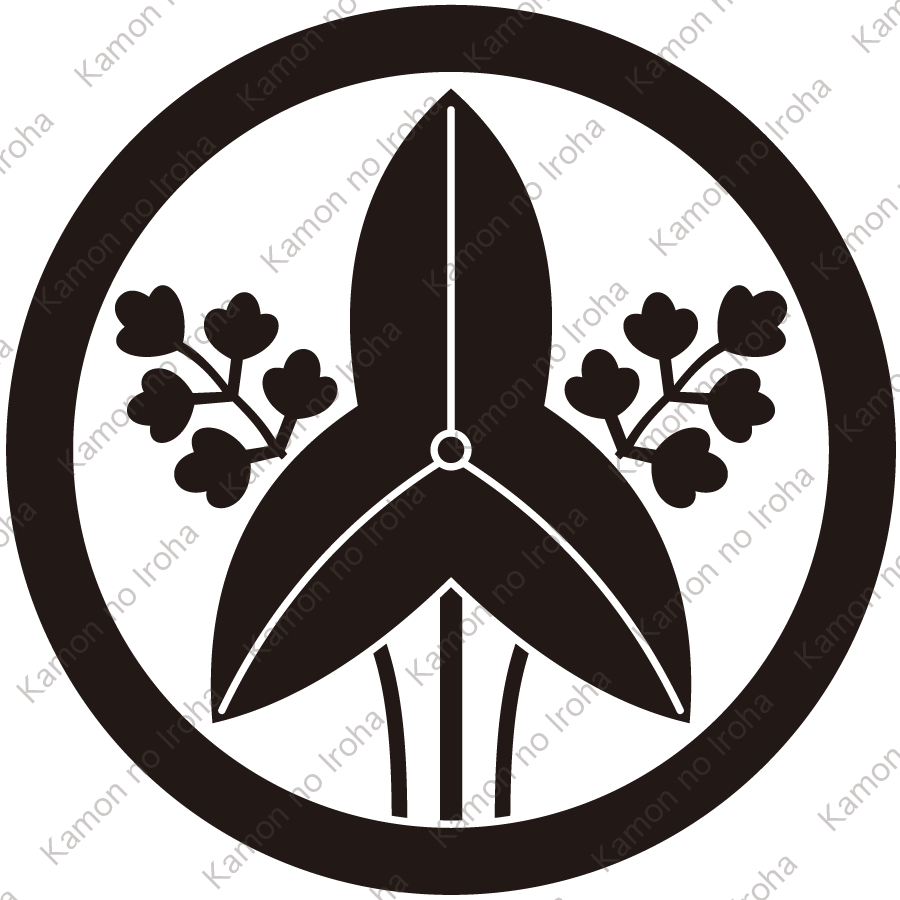 駿河沼津藩水野氏の定紋、旗本奥野氏、旗本大塚氏、旗本石津氏、旗本黒川氏、旗本仙波氏、旗本花村氏