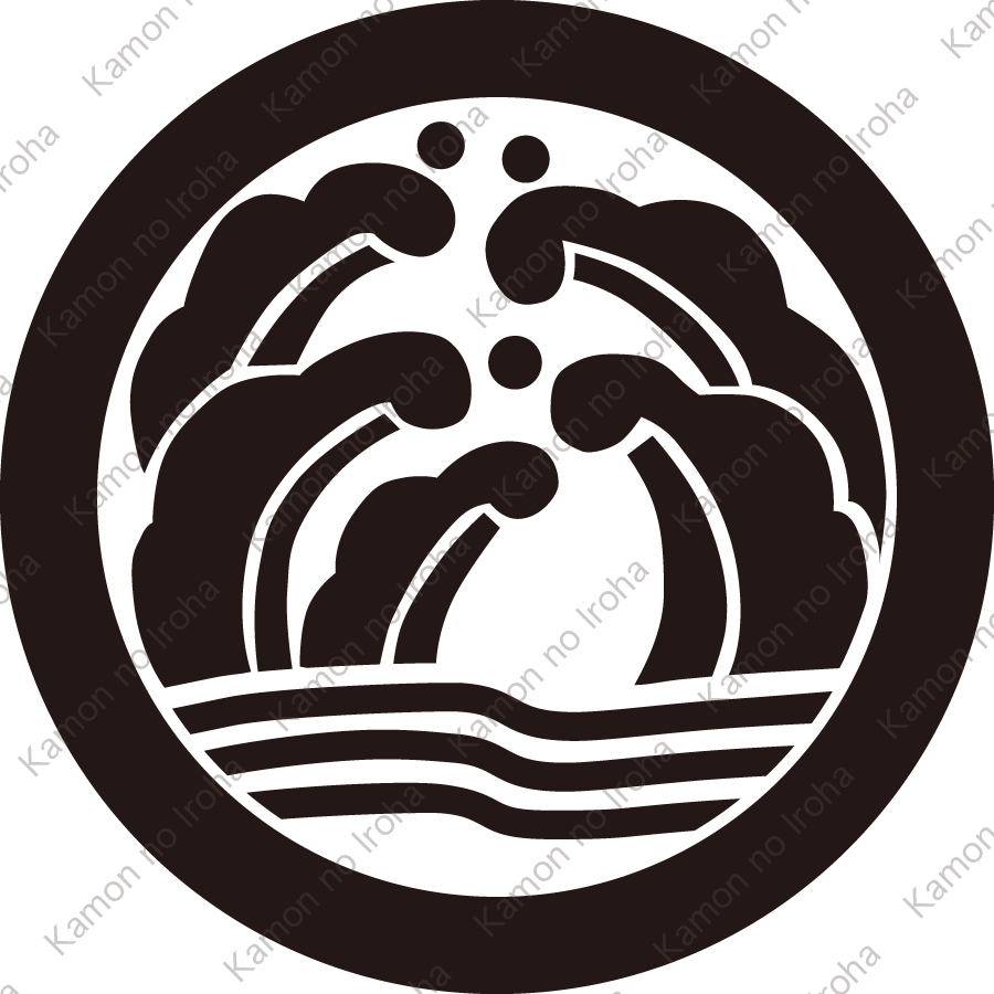 丸に立浪紋