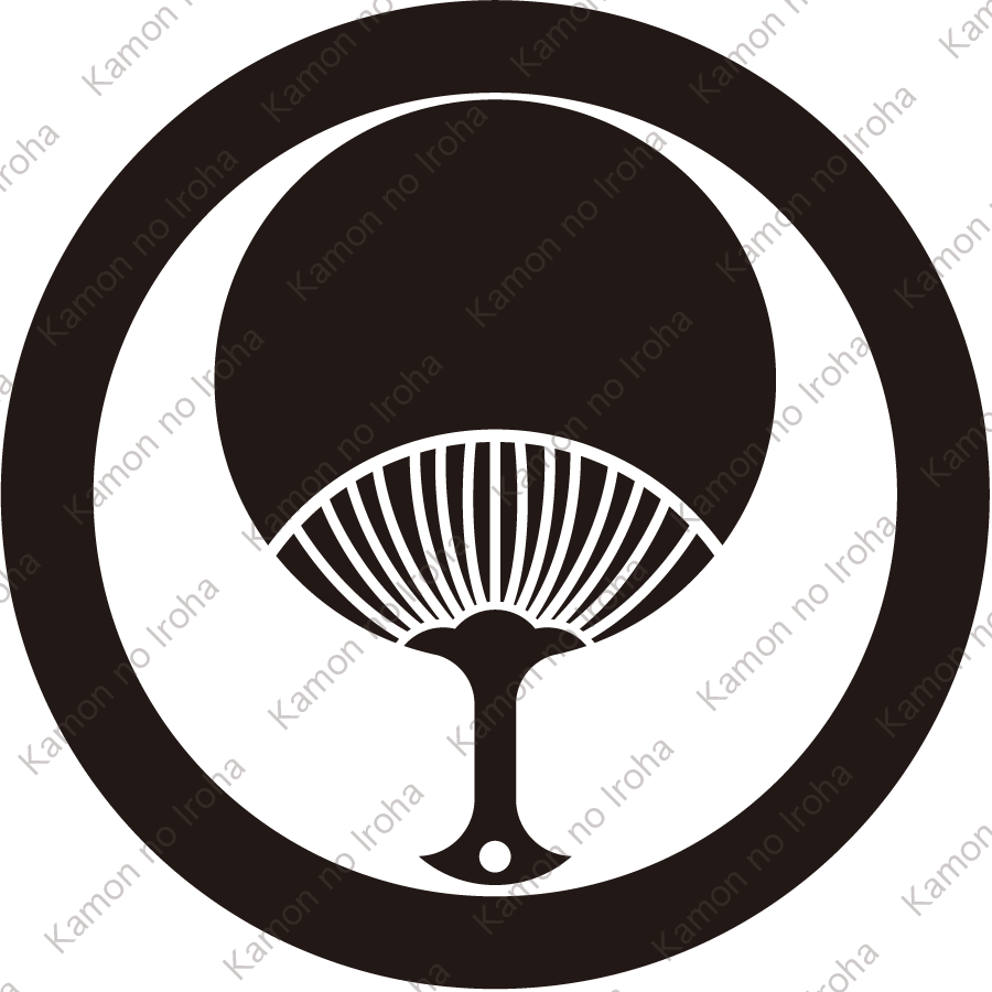 丸に団扇紋