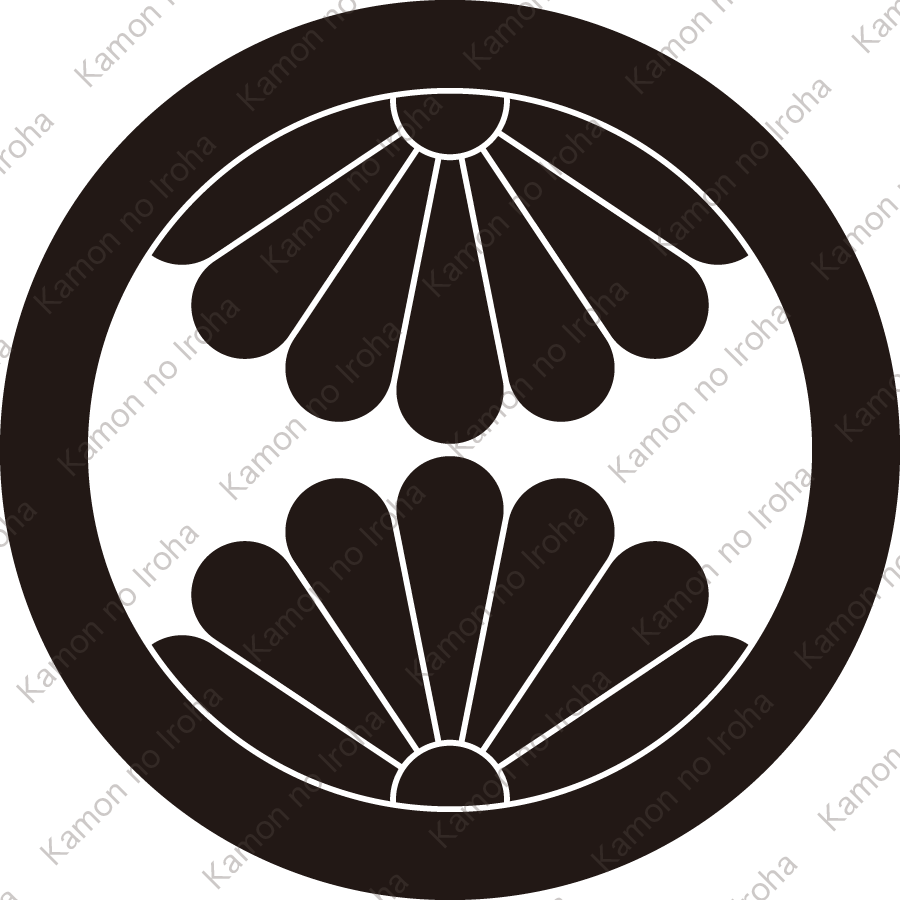 丸に割り菊紋