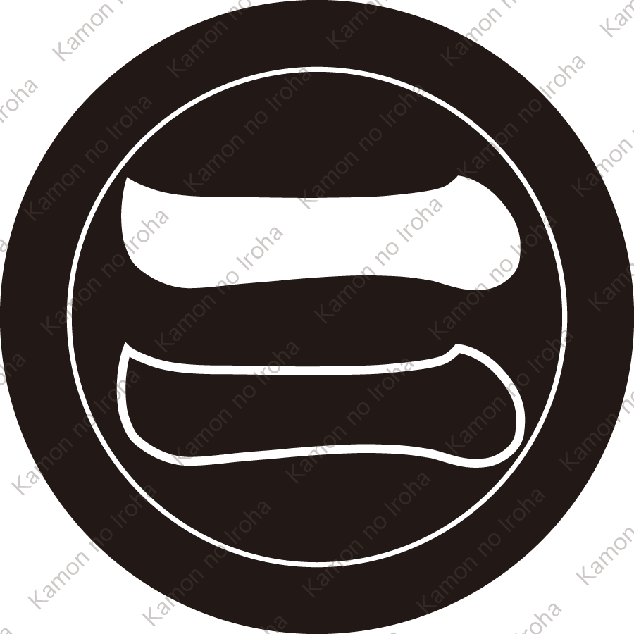 丸の内に陰陽一文字紋