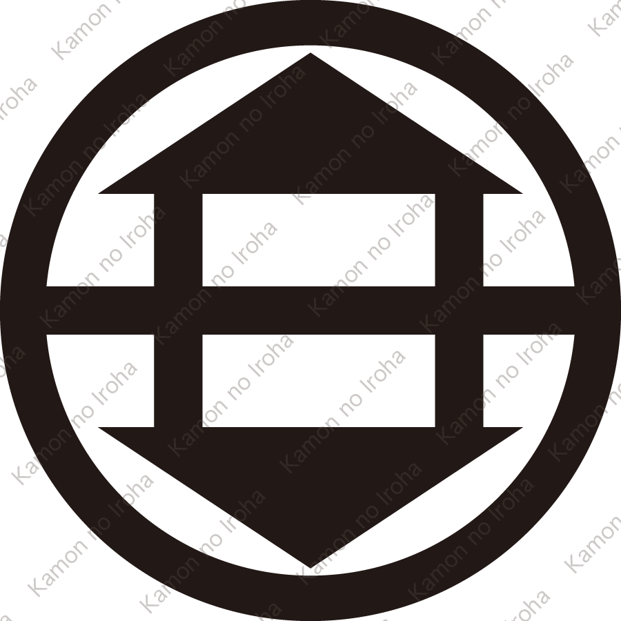 丸の内に対い庵紋