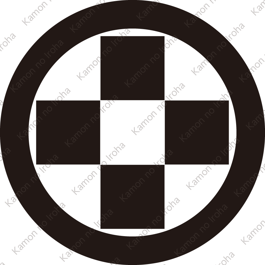 丸の内に四つ石紋