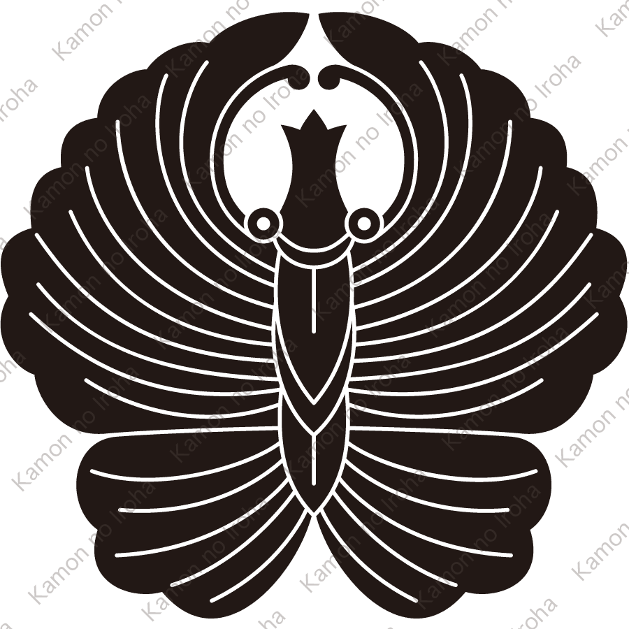 松平大学頭蝶紋