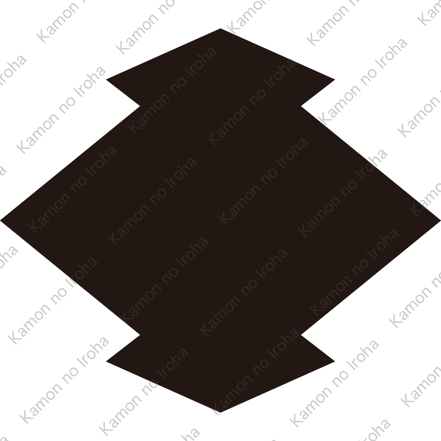 松皮菱（２）紋