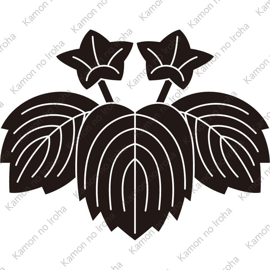 三つ葉花桐崩し紋