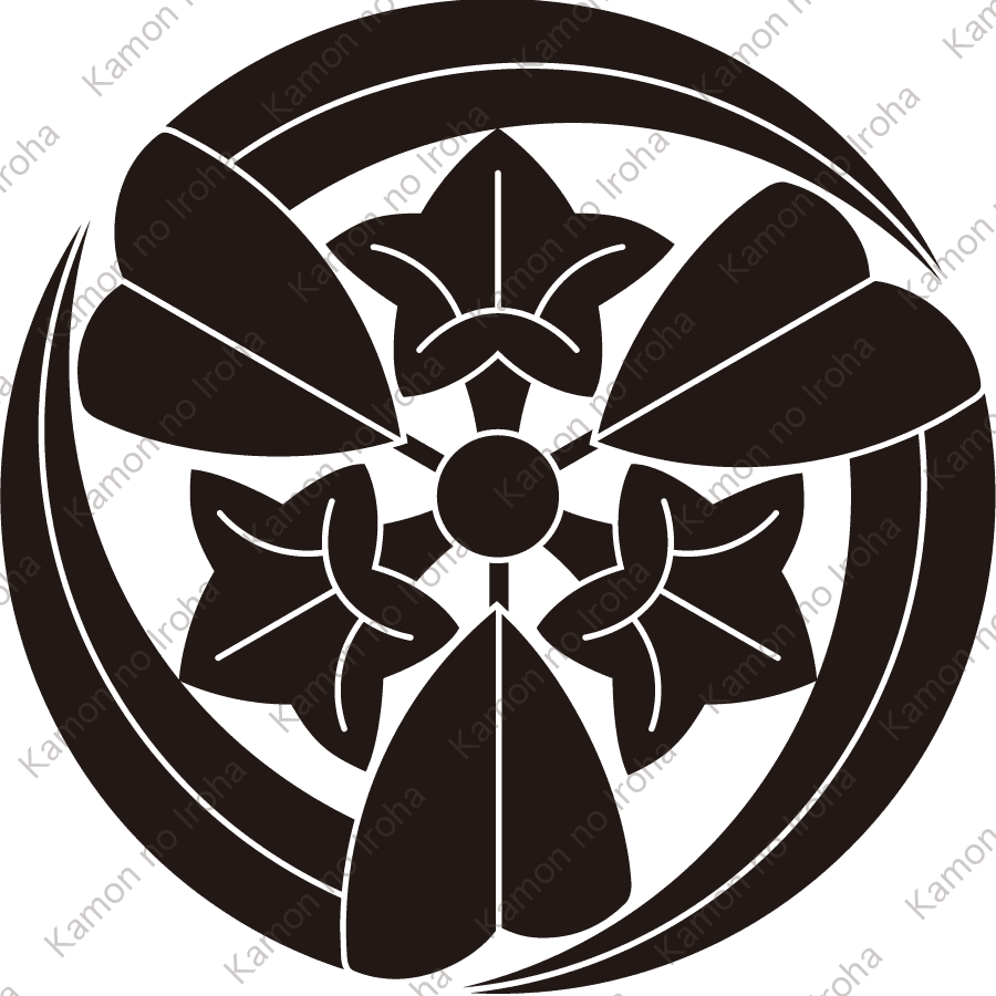 三つ葉折れ竜胆紋