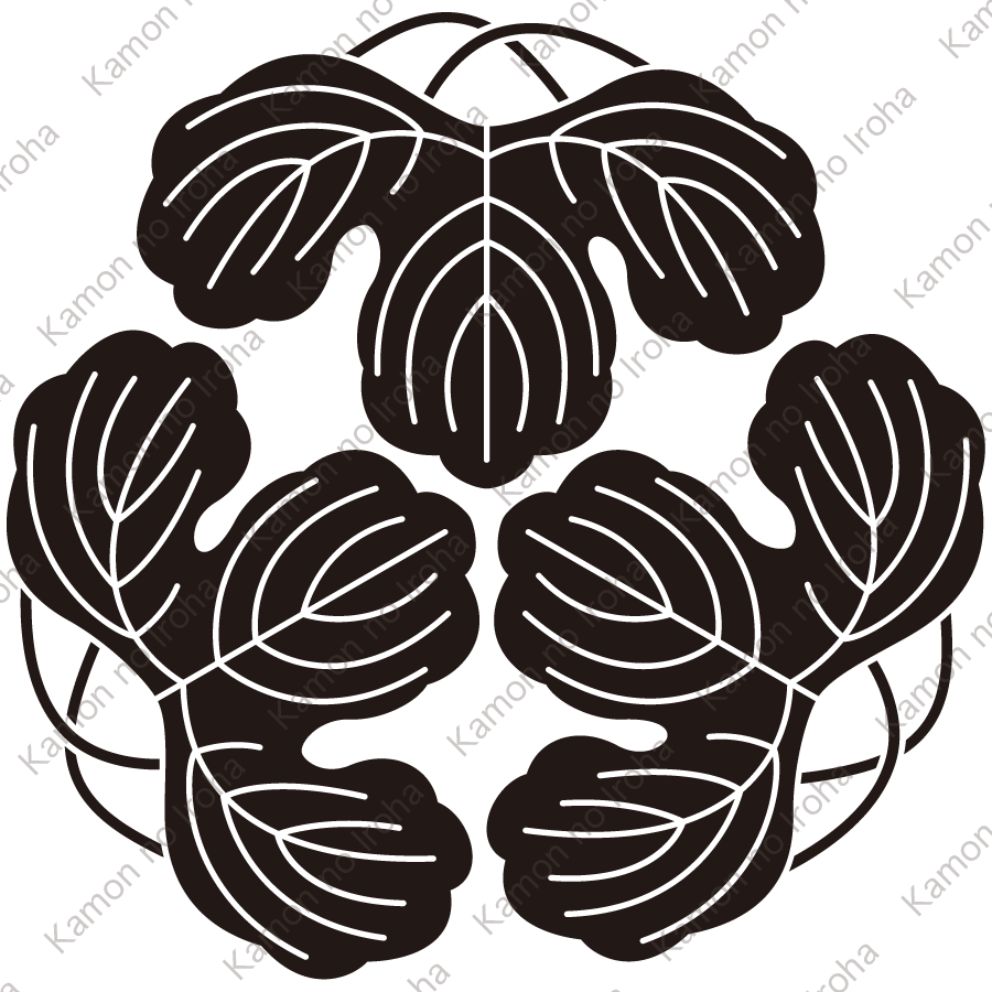 三つ葡萄の葉紋