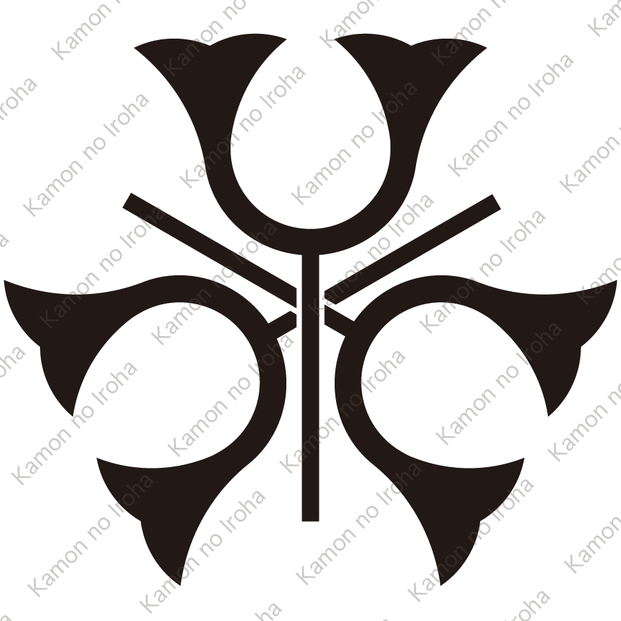 三つ違い鍬形紋