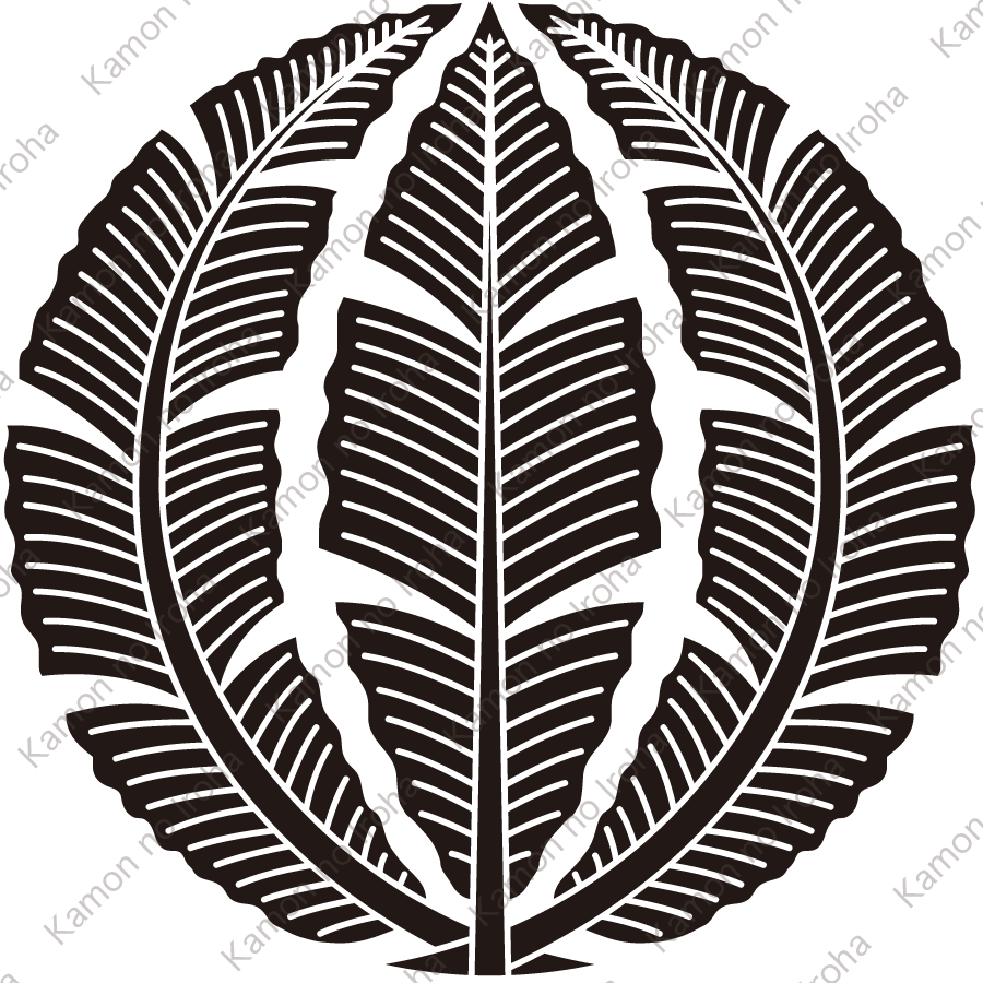 三つ抱き芭蕉紋