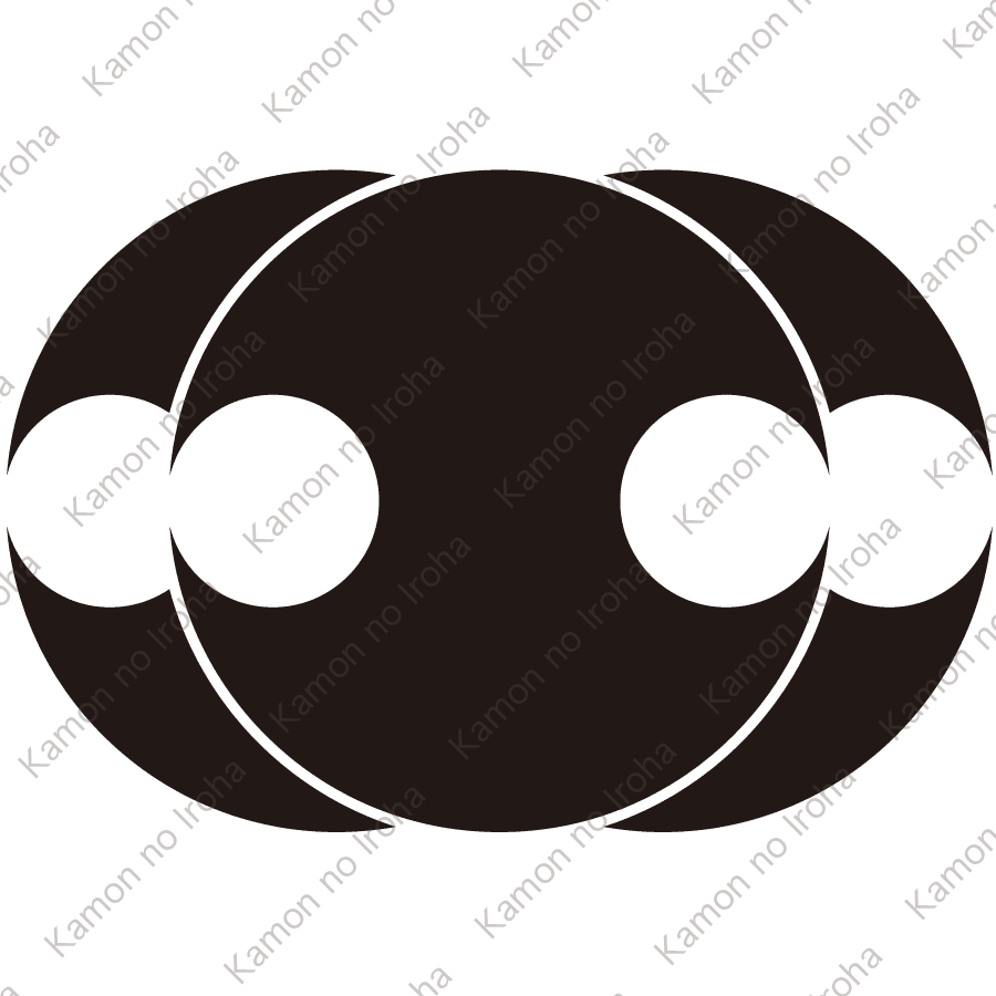 三つ重ね分銅紋
