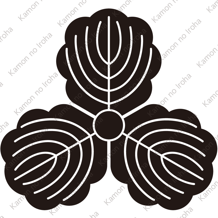 美濃大垣藩戸田氏の替紋、旗本壺井氏、旗本長塩氏、旗本上林氏、公家藤井家