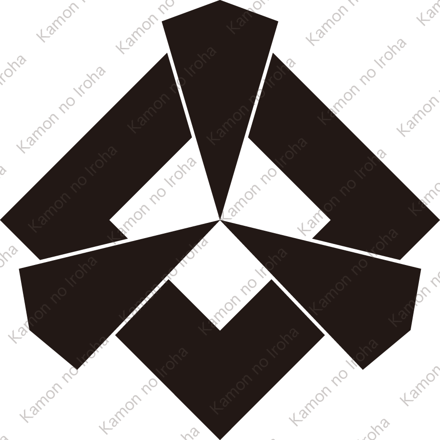 三つ釘に釘抜紋