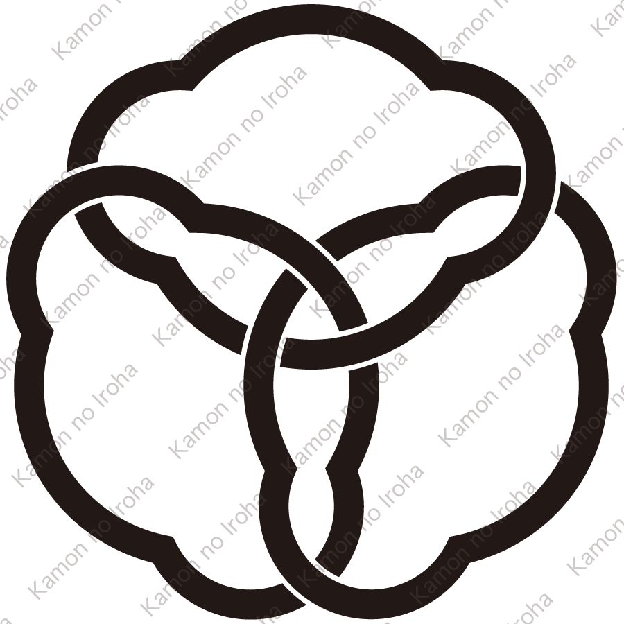 三つ組み合い木瓜紋