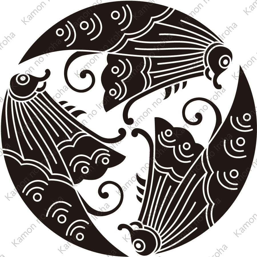 三つ割り揚羽蝶紋