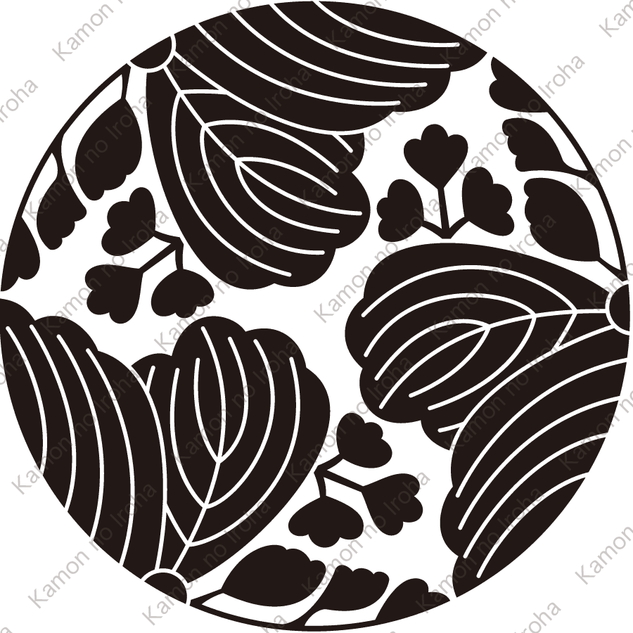 三つ割り五三桐紋