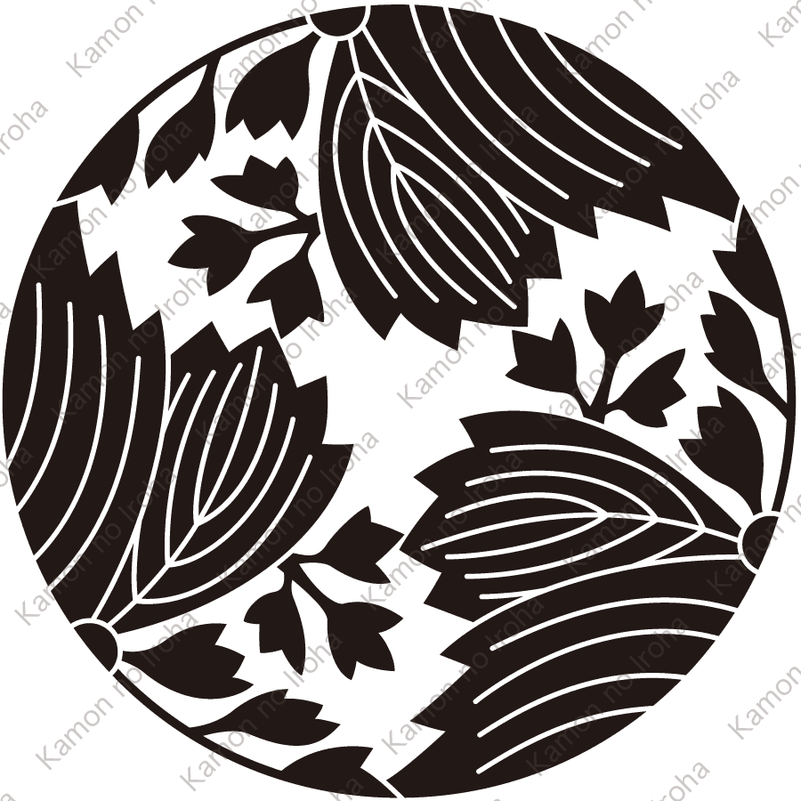 三つ割り五三鬼桐紋