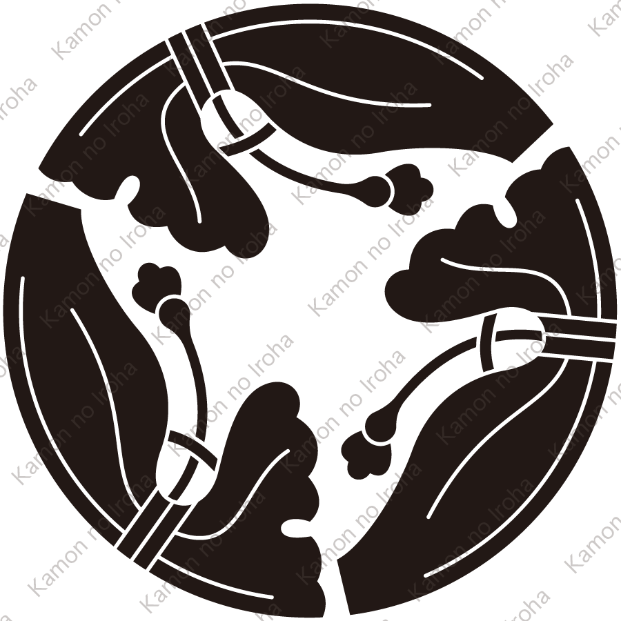 三つ割り瓶子紋