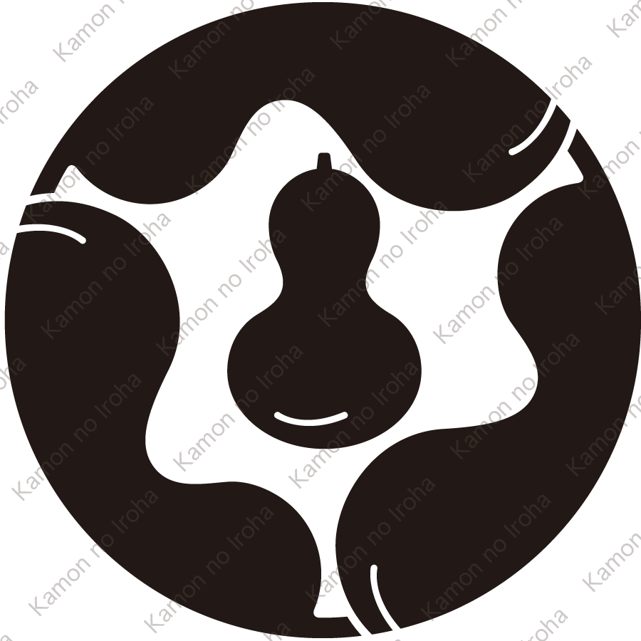 三つ割り瓢に瓢紋