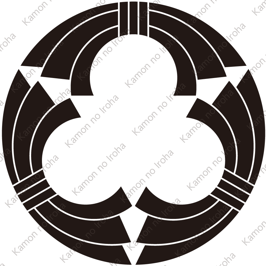 三つ寄せ熨斗紋