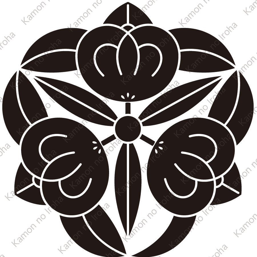 三つ寄せ橘崩し紋