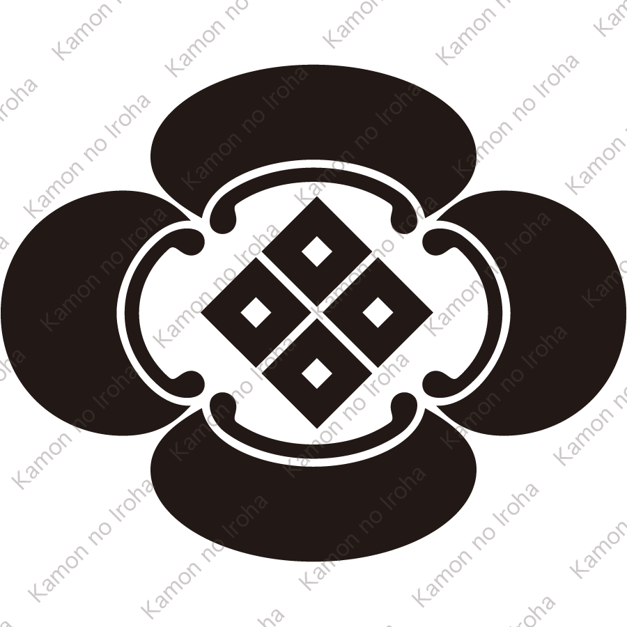 木瓜に四つ目紋