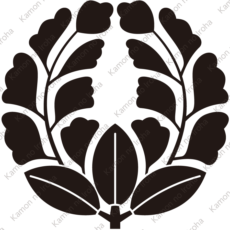 七つ花上り藤紋