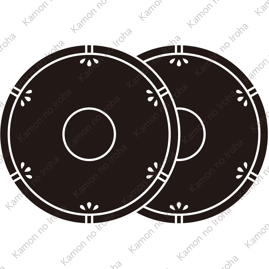 二枚鼓紋