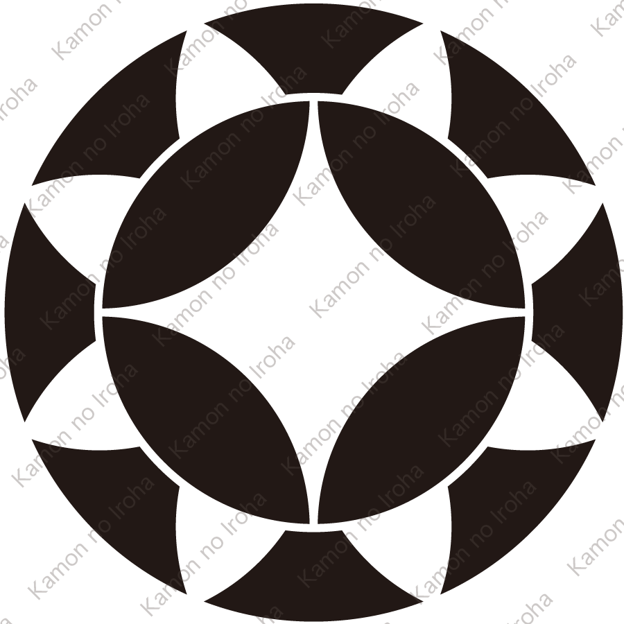 変り大岡越七宝紋