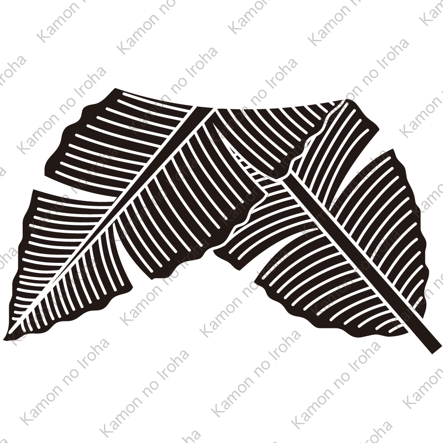 折れ芭蕉紋