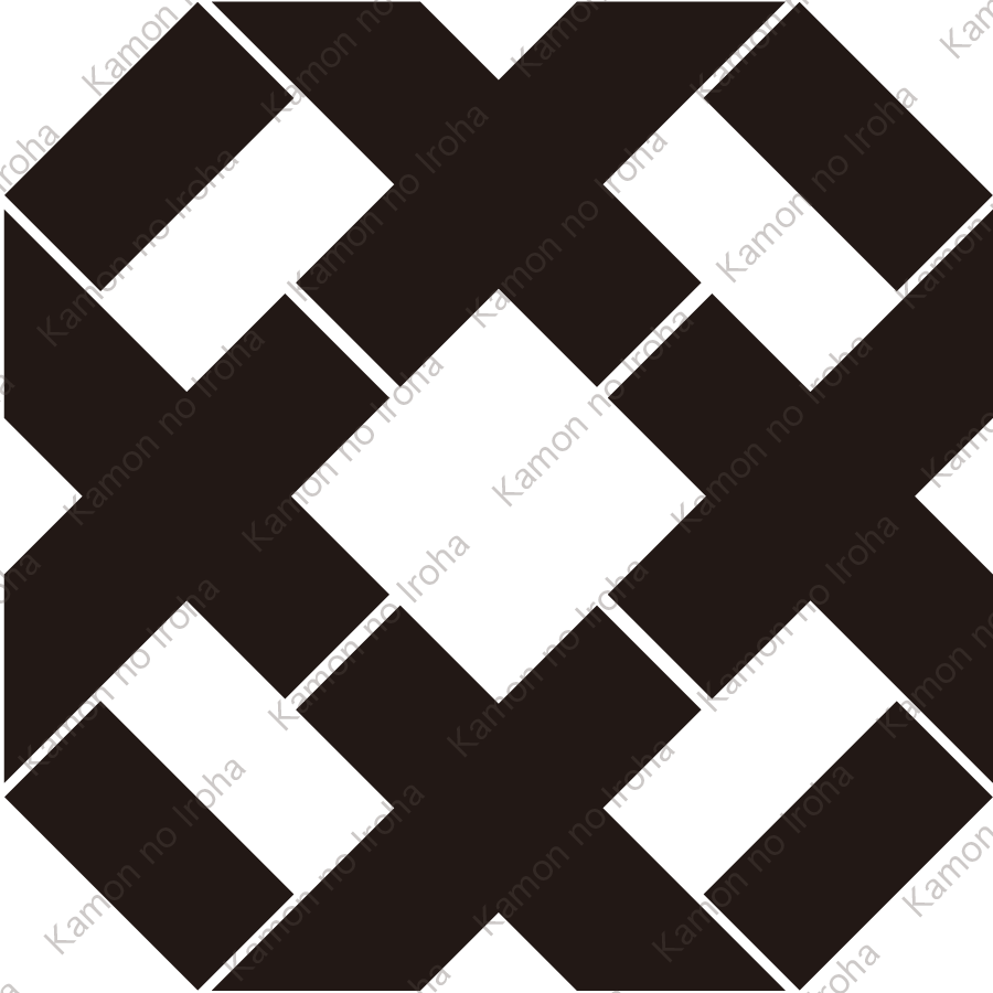 折り込み井筒紋