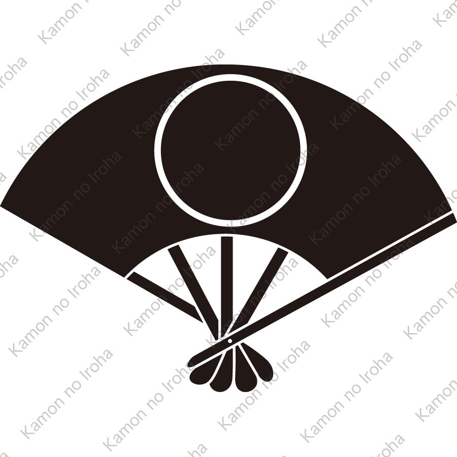 月丸扇紋