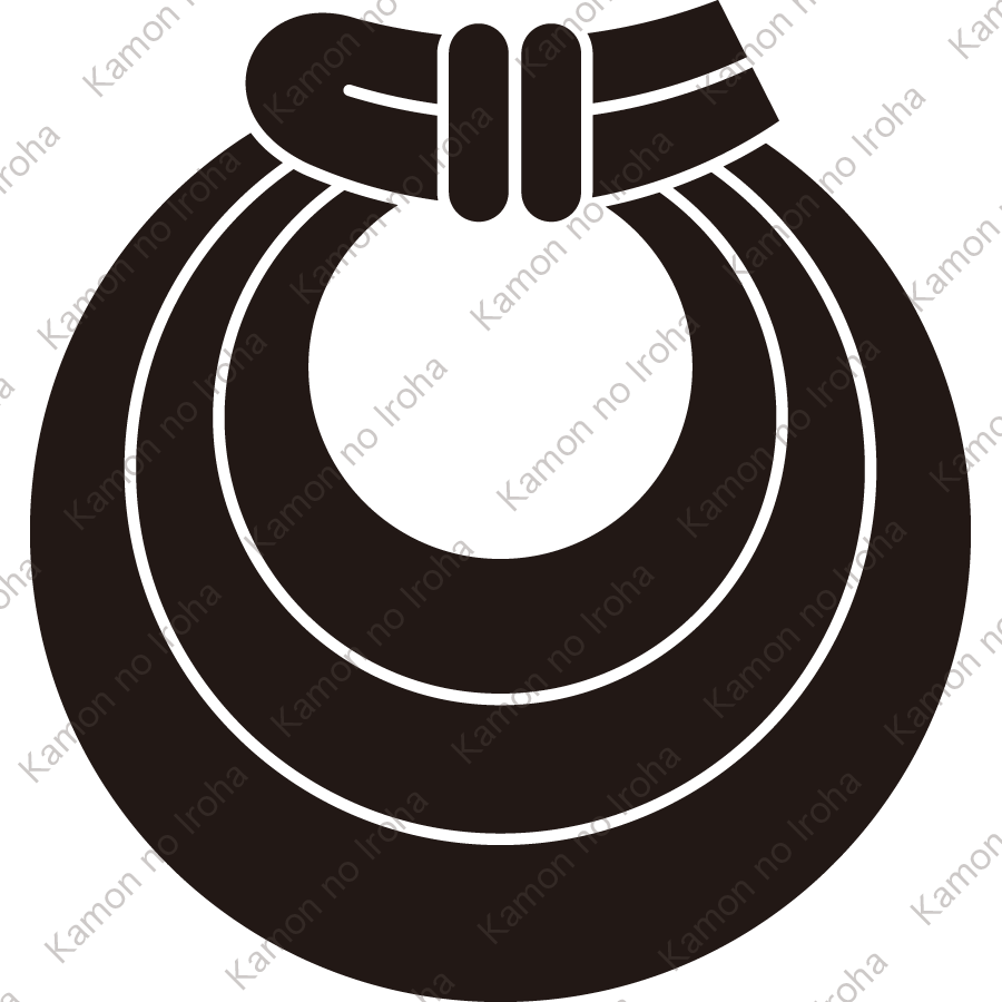 逆さ結び熨斗紋