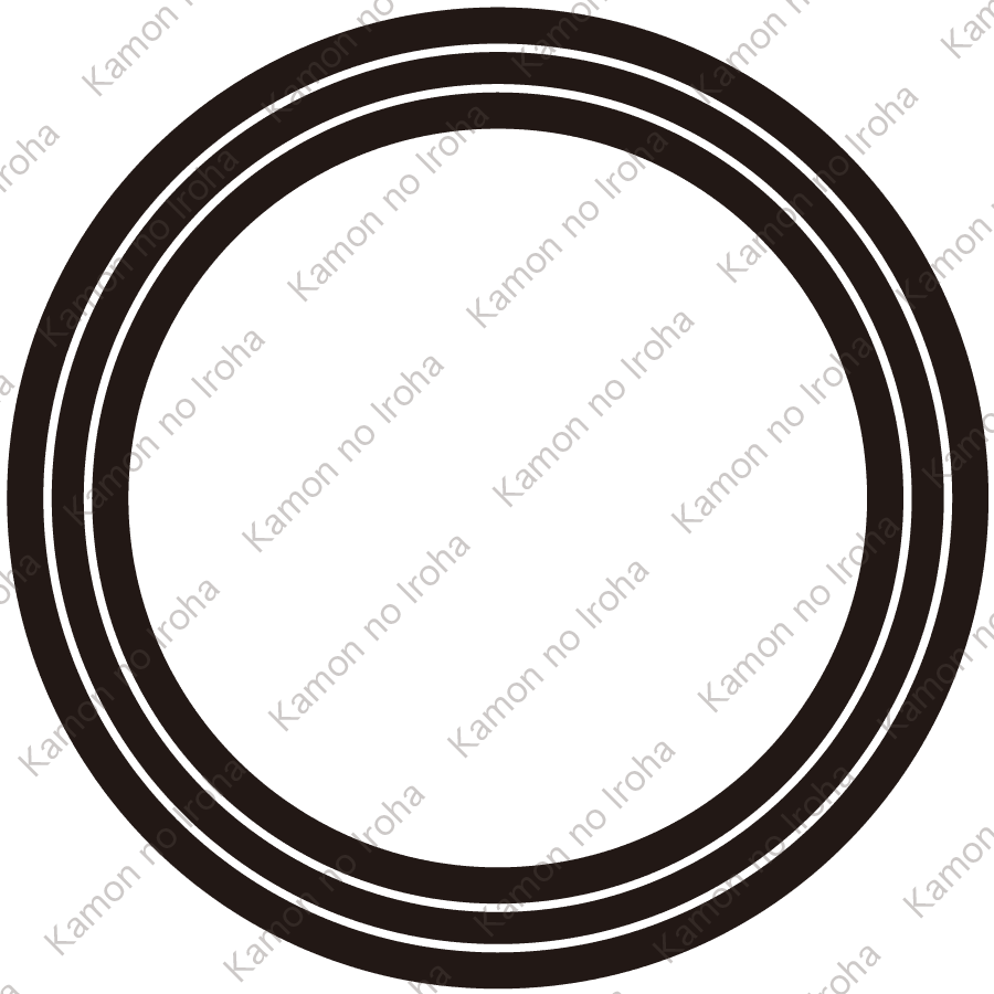 三重輪（２）紋