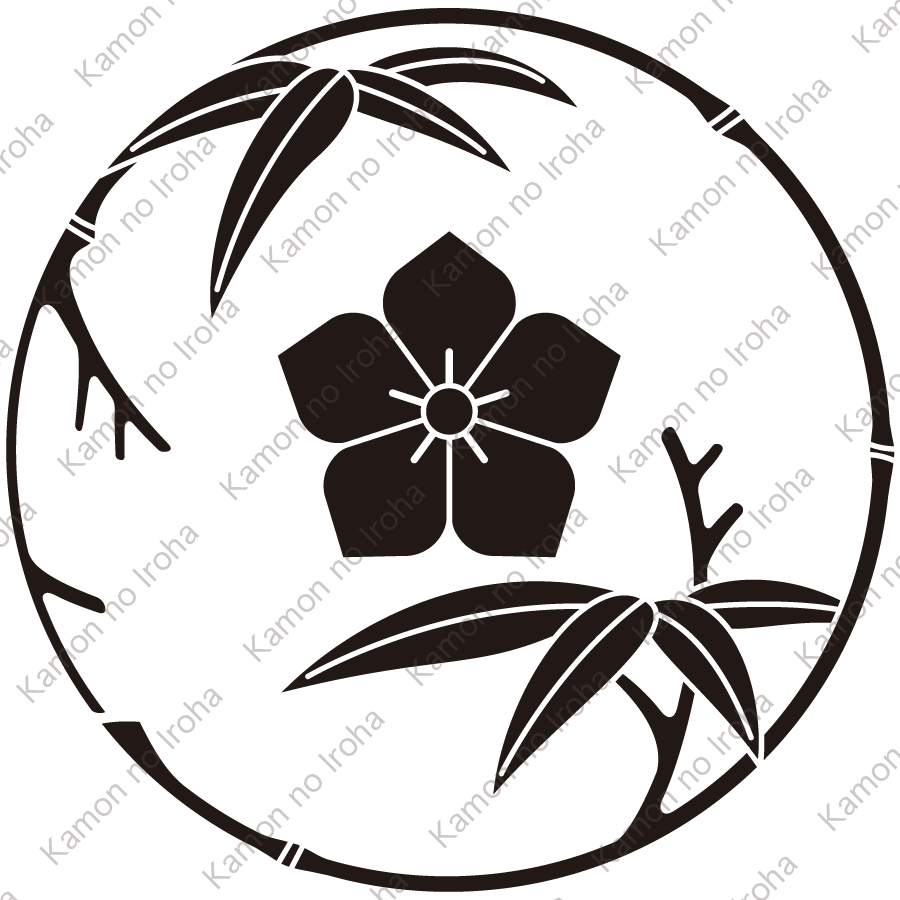 笹の丸に桔梗紋