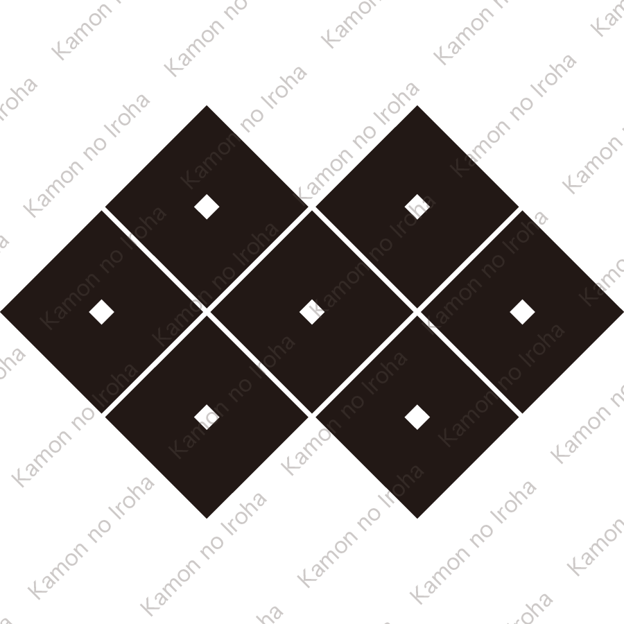 持ち合い四つ目紋