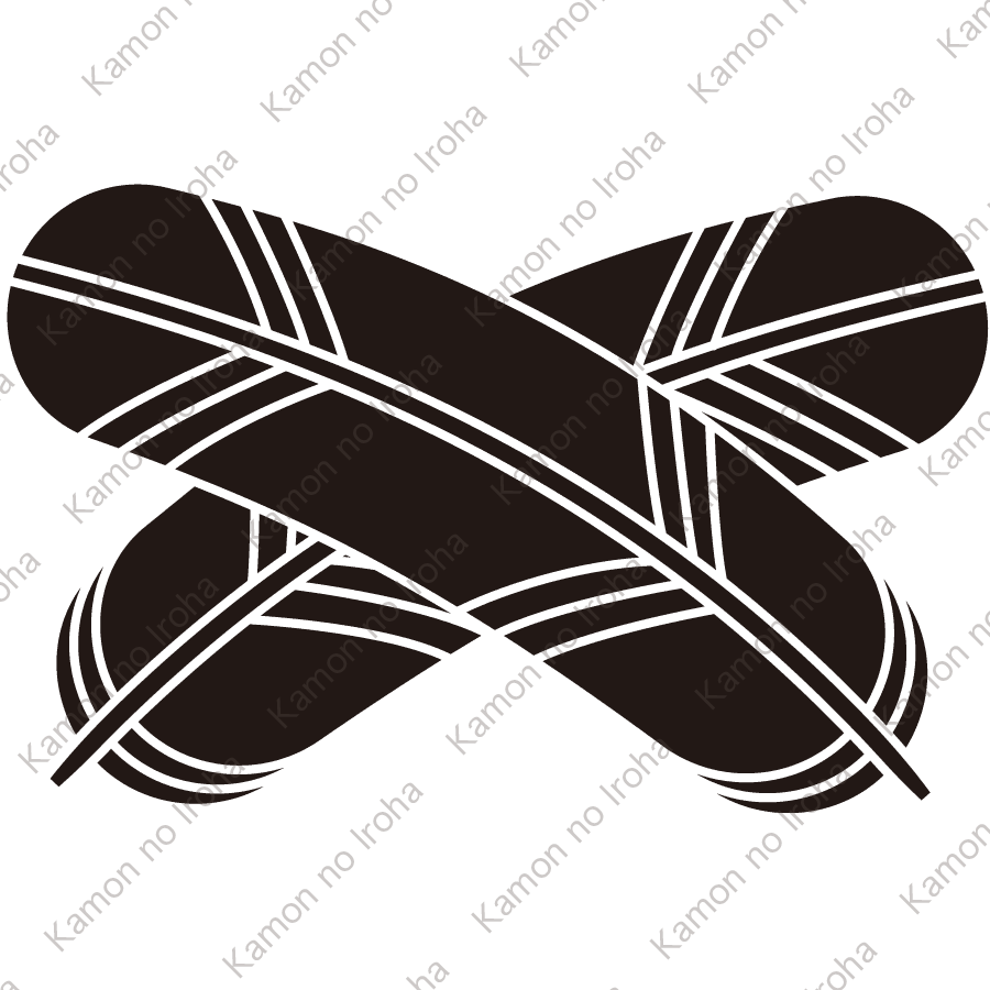 反り違い鷹の羽紋