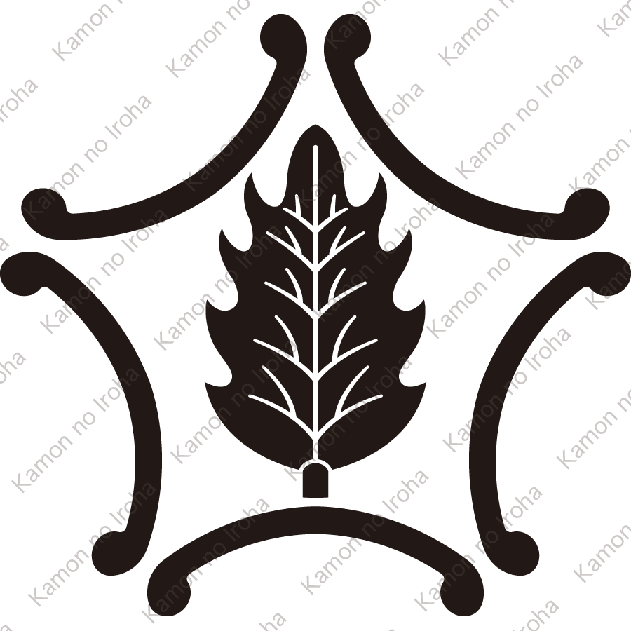 外五つ鐶に一つ柊紋